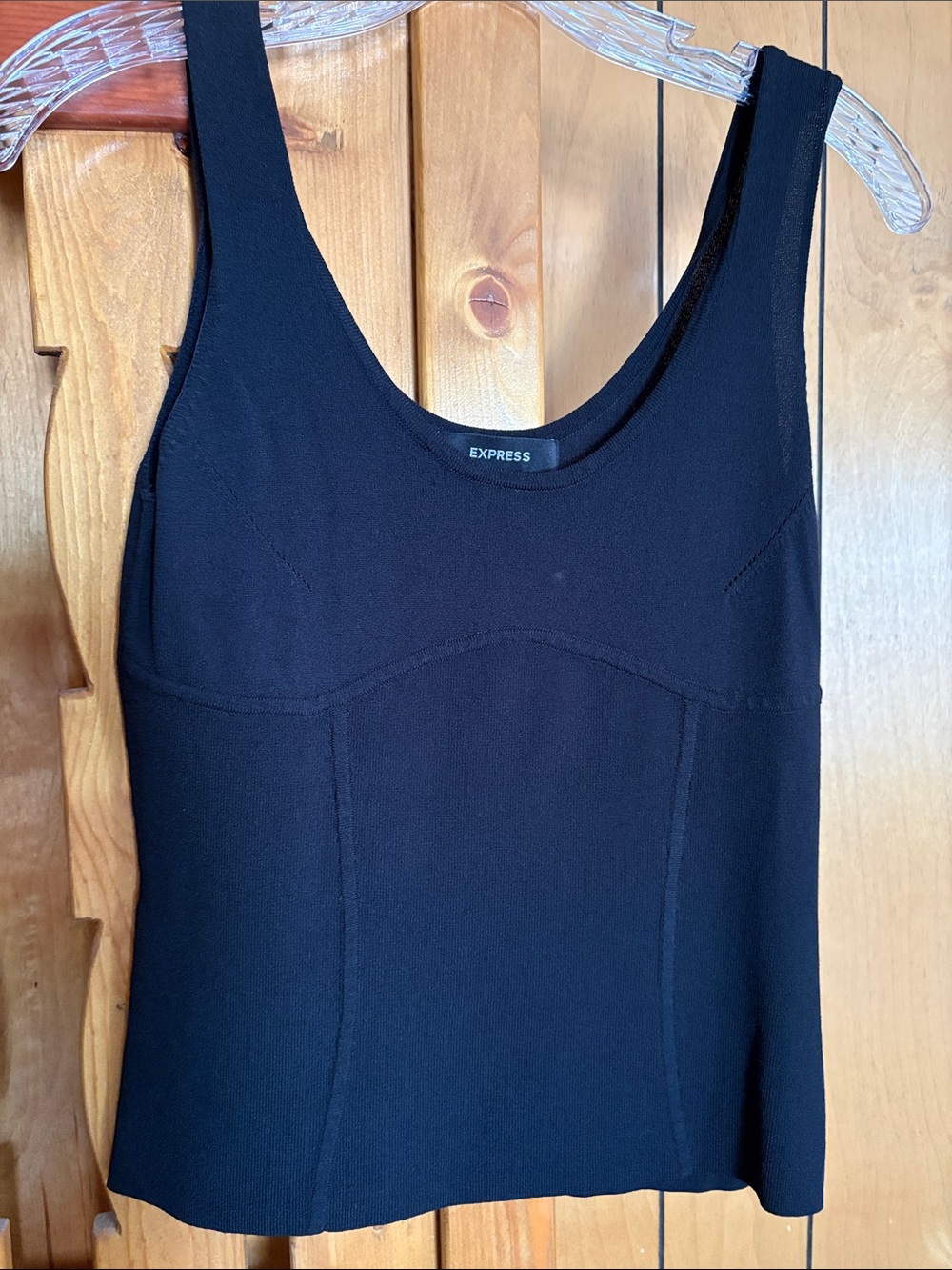 Express Black Scoop Neck camisole